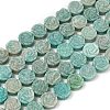 Natural Amazonite Carved Beads Strands G-B134-A01-01-2