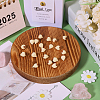 20Pcs Resin Simulation Garlic Model AJEW-CA0004-64-5