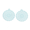 430 Stainless Steel Filigree Pendants X-STAS-S108-03C-2