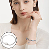 304 Stainless Steel European Style Bracelets for Jewelry Making STAS-PH0006-02B-6