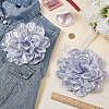 2Pcs Satin Brooches JEWB-FG0001-48B-4