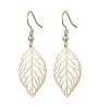 Brass Dangle Earrings EJEW-JE06574-2