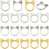 90Pcs 3 Colors Alloy Bead Frame FIND-SC0015-74-1