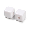 Opaque Acrylic European Beads MACR-L011-03-2