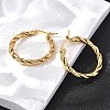 201 Stainless Steel Hoop Earrings EJEW-Q026-09G-5