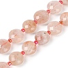 Natural Sunstone Beads Strands G-B094-A20-01-2