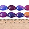 Two Tone Natural White Jade Beads Strands G-Z105-B01-01C-5
