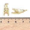 Rack Plating Brass Pendants KK-CBAB1AF-05G-3