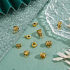 150Pcs 10 Style Tibetan Style Alloy Tube Bails FIND-DC0004-78-4