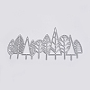 Carbon Steel Cutting Dies Stencils DIY-L024-34-1