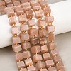 Natural Sunstone Beads Strands G-F832-A05-01-1