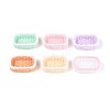 Opaque Resin Rattan Basket Display Decorations DJEW-T001-02M-3