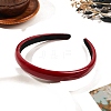 PU Imitation Leather Hair Bands PW-WGD3040-06-1