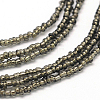 Glass Bead Lariat Necklaces X-NJEW-O059-04K-5