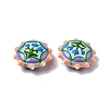 Baking Paint Glass Enamel Beads LAMP-K039-34J-3