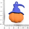 Halloween Theme PVC Plastic Pendants KY-Z001-001F-3