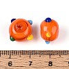 Handmade Lampwork Bumpy Beads LAMP-ZX003-07-06-4