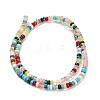 Natural & Synthetic Mixed Gemstone Beads Strands G-K343-C42-01-3