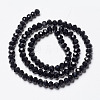 Opaque Solid Color Glass Beads Strands X1-EGLA-A034-P4mm-D18-2