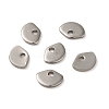 Non-Tarnish 201 Stainless Steel Charms STAS-H217-03P-1