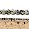 Natural Dalmatian Jasper Beads Strands X-G-M403-A31-03-5