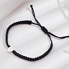 1Pc Adjustable Nylon Cord Braided Bracelets for Women Men BJEW-LP0001-34B-P-3