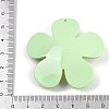 Opaque Printed Acrylic Big Pendants MACR-I035-01B-3