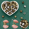 90Pcs Colors Zinc Alloy European Beads FIND-SP0005-97A-7