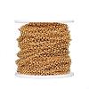 Ion Plating(IP) 304 Stainless Steel Rolo Chains CHS-H007-50G-2