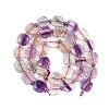 Natural Fluorite Beads Strands G-G182-H01-02-3