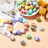 Round Silicone Focal Beads SIL-CJC0001-11A-6