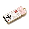 Alloy with Enamel Pendants AL-CBA91FD-01F-2