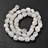 Natural White Jade Beads Strands G-P497-01E-25-3