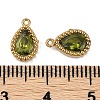 Ion Plating(IP) 304 Stainless Steel Micro Pave Cubic Zirconia Charms STAS-K256-20G-04-3