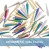 DICOSMETIC 60Pcs 3 Colors Alloy Pendants PALLOY-DC0001-01-NR-3