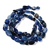 Natural Kyanite Beads Strands G-C268-A08-6x8mm-3