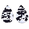 Imitation Leather Big Pendants LS-FIND-T062-006B-1