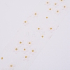 Flower Glitter Sequin Netting Fabric ORIB-WH0005-01A-2