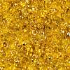 Picasso Spray Painted Glass Seed Beads SEED-T006-04A-2