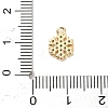 Brass Micro Pave Cubic Zirconia Charms KK-D427-05A-G-3