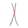 Nylon Twisted Cord Bracelet Making X-MAK-M025-137-1