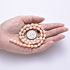 Natural Cultured Freshwater Pearl Beads Strands PEAR-N012-07G-6