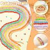 10 Strands 10 Styles Transparent Electroplate Glass Beads Strands EGLA-CJ0001-29-3