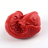 Cinnabar Beads CARL-Q004-42-4