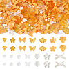 100G Transparent & Opaque Acrylic Beads TACR-TA0001-57B-2