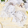2Pcs 2 Styles Lace Triming Cloth Headbands for Women OHAR-CY0001-17-4