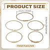 5Pcs Hair Ties OHAR-LP0004-37-2