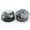 Natural Moss Agate Display Base Stand Holder for Crystal WICR-PW0001-16R-1