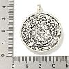 Tibetan Style Alloy Pendants FIND-U015-42AS-3