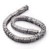 Electroplate Non-magnetic Synthetic Hematite Bead Strands G-F300-20B-F01-2